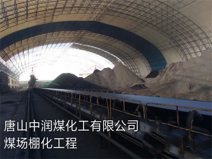 台湾中润煤化工有限公司煤场棚化工程